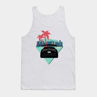 Supra 2JZ Turbo JDM Tuning Car 90s Tropical Miami Tank Top